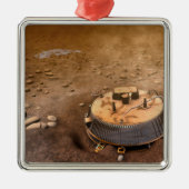 Künstlerkonzept Silbernes Ornament (Vorne)