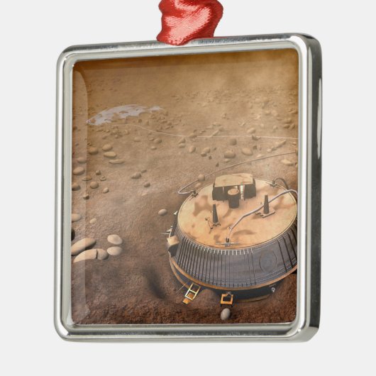 Künstlerkonzept Silbernes Ornament (Links)