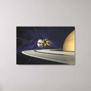 Künstlerkonzept von Cassini Leinwanddruck