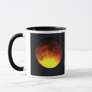 Künstlerkonzept von Kepler-10b Tasse