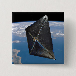 Künstlerkonzept von NanoSail-D im Raum Button