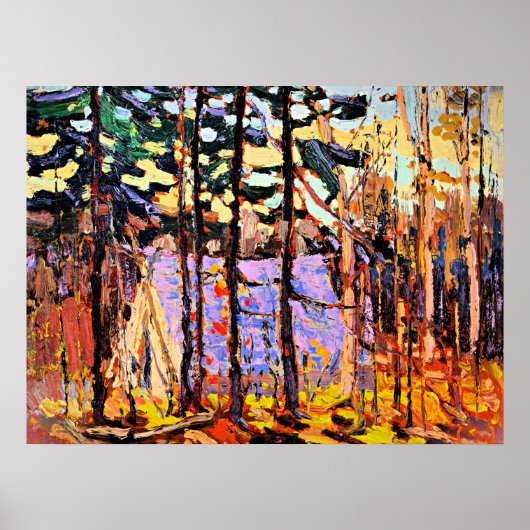 Künstlerlager, Kanusee Poster (Vorne)