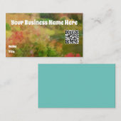 Künstlerlandschaft Visitenkarte (Vorne/Hinten)