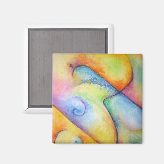 Künstlermagnet Magnet (Vorderseite/Rückseite)