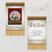 Künstlermaler hinzufügen visitenkarte (Vorne/Hinten)