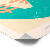 Künstlermatisse, moderne Kunst, Poster (Ecke)