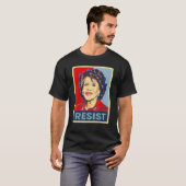 Künstlermaxine für Grafikresistenzgewässer für Lüf T-Shirt (Vorne ganz)
