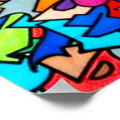 KÜNSTLERMETRO-EIN-POSTER-DRUCK AUS URSPRÜNGLICHEM POSTER (Ecke)