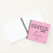 Künstlername des Skizzenbuchs Notizblock (Innenseite)