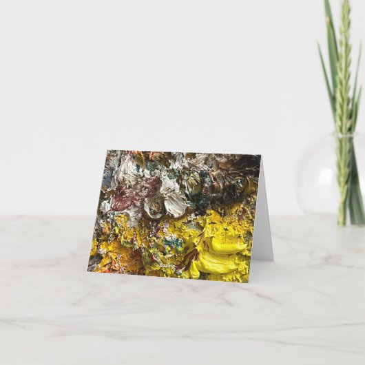 Künstlerpalette #1 (Rückseite)