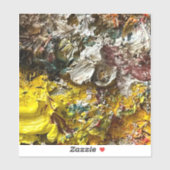 Künstlerpalette #1 aufkleber (Blatt)