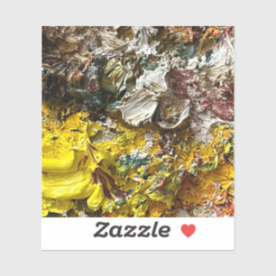 Künstlerpalette #1 aufkleber