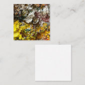 Künstlerpalette #1 begleitkarte (Vorne/Hinten)