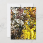 Künstlerpalette #1 dankeskarte (Vorderseite)