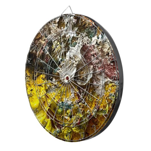 Künstlerpalette #1 dartscheibe (Vorderseite rechts)