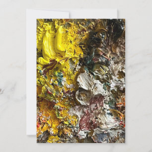 Künstlerpalette #1 einladung