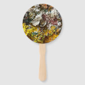 Künstlerpalette #1 fächer (Rückseite)