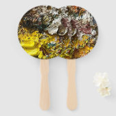 Künstlerpalette #1 fächer (Vorne und Hinten)