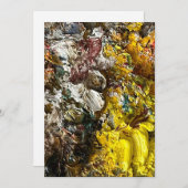 Künstlerpalette #1 feiertagskarte (Vorne/Hinten)