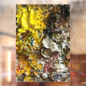 Künstlerpalette #1 fensteraufkleber (Blatt 2)