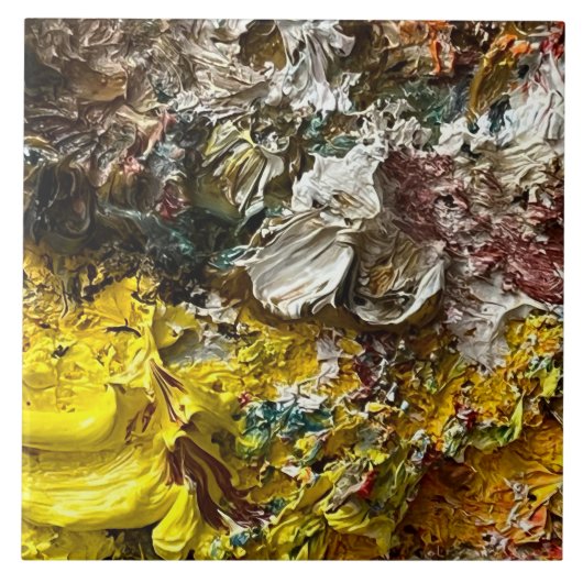 Künstlerpalette #1 fliese (Vorderseite)