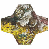 Künstlerpalette #1 fußball (Flach)