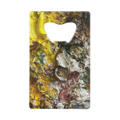 Künstlerpalette #1 geldbeutel flaschenöffner (Rückseite)
