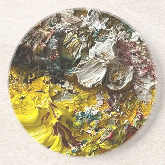 Künstlerpalette #1 getränkeuntersetzer (Vorne)