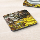 Künstlerpalette #1 getränkeuntersetzer (Linke Seite)