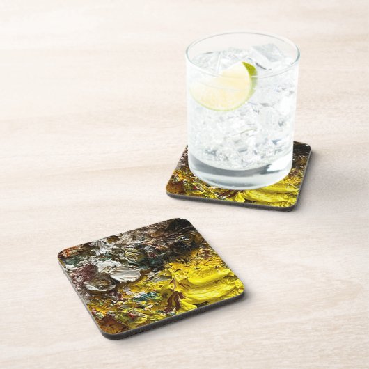 Künstlerpalette #1 getränkeuntersetzer (Rechte Seite)