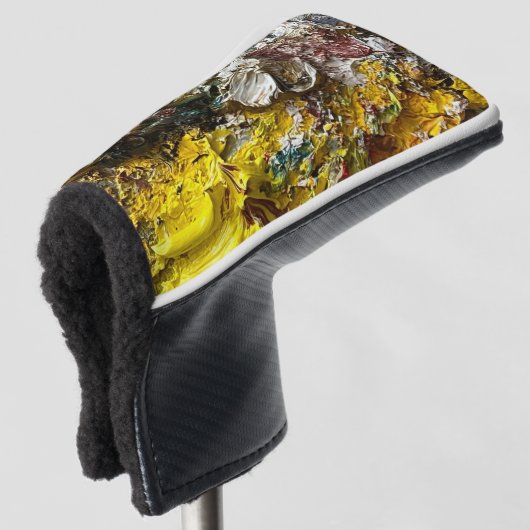 Künstlerpalette #1 golf headcover (3/4 Vorderseite)