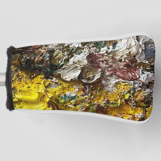 Künstlerpalette #1 golf headcover (Vorderseite)