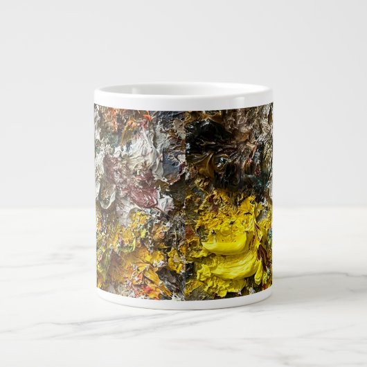 Künstlerpalette #1 Jumbo-Tasse (Vorderseite)