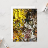 Künstlerpalette #1 karte (Vorderseite/Rückseite Beispiel)