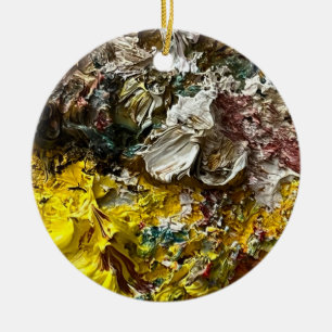 Künstlerpalette #1 keramik ornament