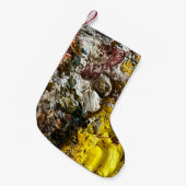 Künstlerpalette #1 kleiner weihnachtsstrumpf (Vorderansicht (hängend))