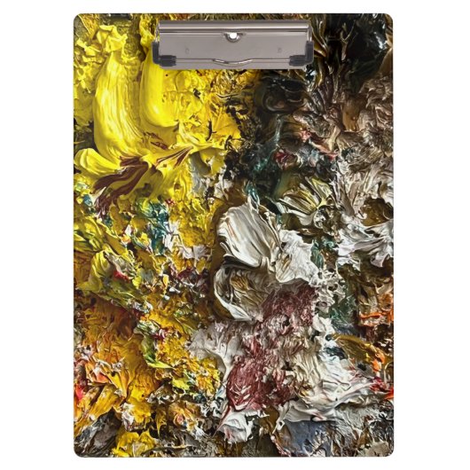 Künstlerpalette #1 klemmbrett (Vorderseite)