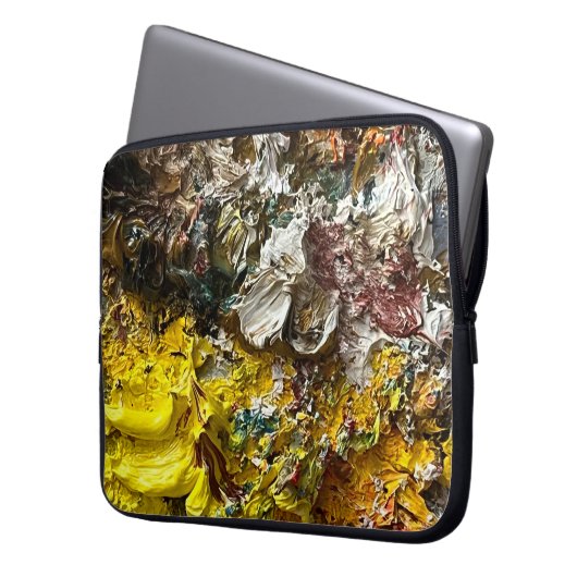 Künstlerpalette #1 laptopschutzhülle (Vorderseite Links)