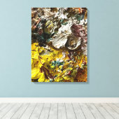 Künstlerpalette #1 leinwanddruck (Insitu (Holzboden))