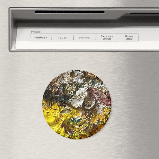 Künstlerpalette #1 magnet (In Situ (Geschirrspüler))