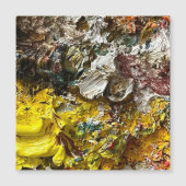 Künstlerpalette #1 magneteinladung (Vorderseite)