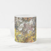 Künstlerpalette #1 mattglastasse (Vorderseite Links)