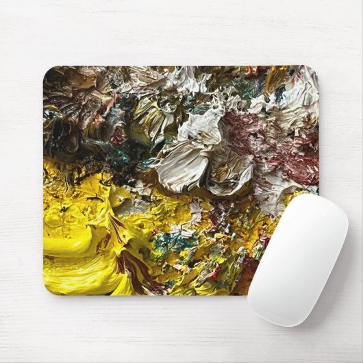Künstlerpalette #1 mousepad (Mit Mouse)