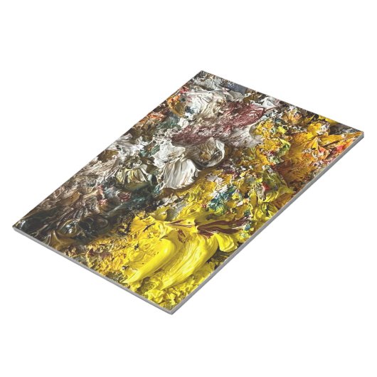 Künstlerpalette #1 notizblock (angewinkelt)