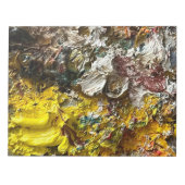 Künstlerpalette #1 notizblock (Vorderseite)