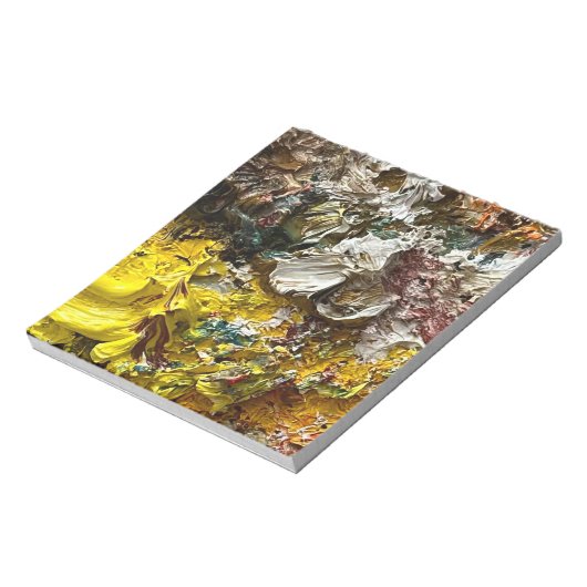 Künstlerpalette #1 notizblock (Rotiert)