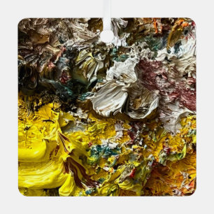 Künstlerpalette #1 ornament aus metall