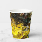 Künstlerpalette #1 pappbecher (Vorderseite)