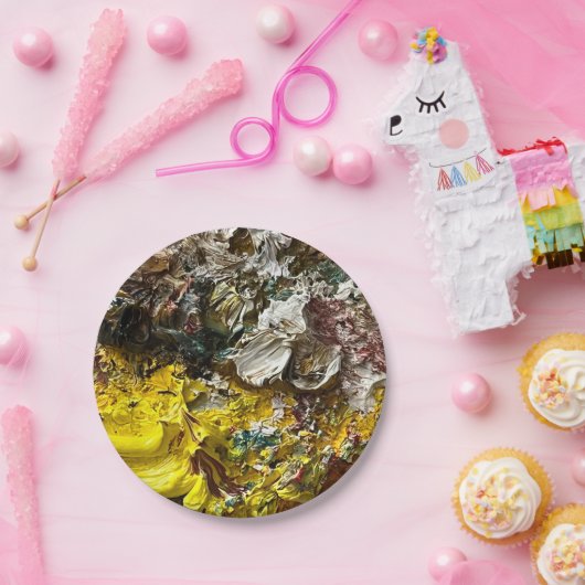 Künstlerpalette #1 pappteller (Party)