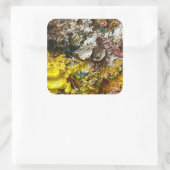 Künstlerpalette #1 quadratischer aufkleber (Tasche)